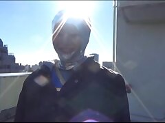 GHNU95_03 Adorable Fluffy Kitty Enjoyed by Charming Asian Playmate