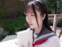 CAND-1209 Seductive Japanese Teen Gets Her Drenched Pussy Fucked Brutally