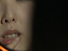 HQIS-062 Abbie Lee Teases With Her Perfect Ass Before Slipping Into Orange Bikini