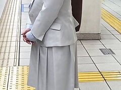 nameko-14 Passionate Flight Bald Man's Night with a Tempting Stewardess