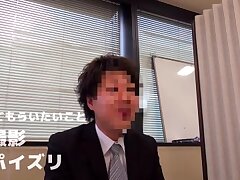 DVDES-694 Sizzling MILF in Tight Blue Skirt Tempts with Seductive Curves