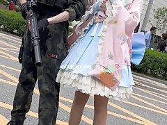 KFC_Micro-transparent_underwear Hot Asian Beauties Share Intimate Moments in Bed Together