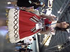 cce120 Skilled Vibrator Play with a Red Haired Japanese Woman