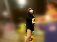 GC005 Seductive Blonde Jap Provides Hot Titjob And Dominating Facesitting Action