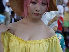 bangai-2 Mau Morikawa's Naughty Thanksgiving Feast A Sexy Show for Fans!