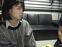 420STH-013 Japanese Babe Finds Extreme Pleasure in Deep Finger Play